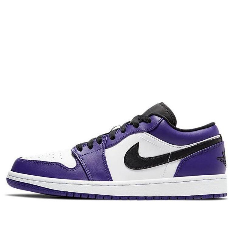 Air Jordan 1 Low 'Court Purple White' 553558-500